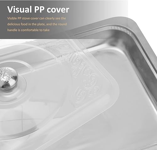 Miniatura 7 de 1 juego de cuatro patas parrilla de pescado restaurante bandeja de buffet versátil bandeja de comida versátil plato de buffet restaurante plato de