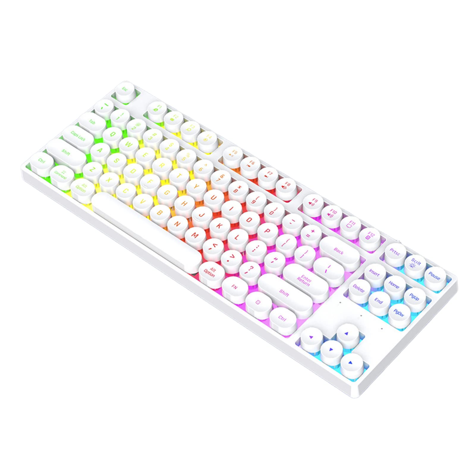 自作キーボード MTMH87 87% Keyboard E-white Amazon | 87キー