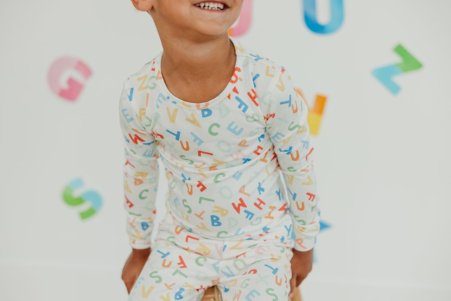 Copper Pearl Two Piece Long Sleeve Toddler Pajamas PJ Sets for Boys and Girls - Adorable Pattern Pajamas, Breathable Fabric to Keep Cool While Sleeping, Sizes 12 Months to 5T - Webster