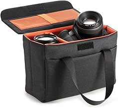 BAIGIO Housse Appareil Photo Insert Reflex Antichoc Housses de Protection Sacoche Appareil Photo Sac Photographe Caméra DSLR Pochette Appareils Photo pour Nikon Canon Fuji Olympus Sony