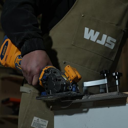 Miniatura 9 de Mini sierra circular compatible con batería DeWalt de 20 V Max, kit de sierra redonda inalámbrica sin escobillas de 3-12 pulgadas con batería de 4