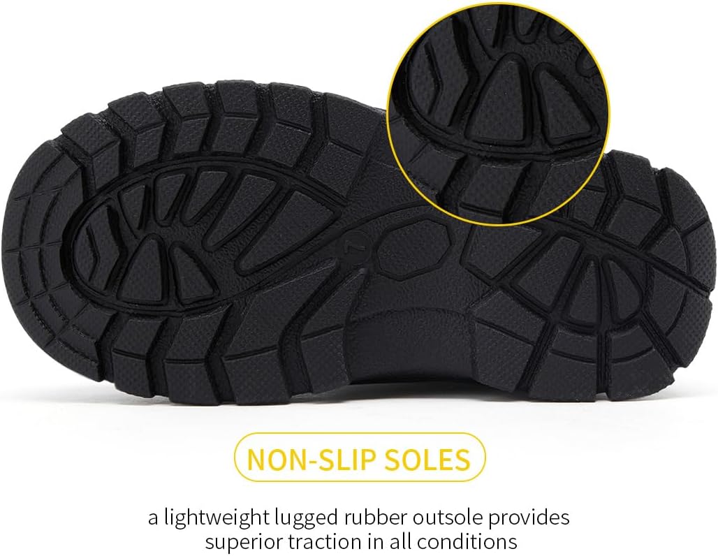 BMCiTYBM Toddler Snow Boots Boys Girls Little Kids Winter Shoes Cold Weather Outdoor Lightweight (Toddler/Little Kids) - Image 5