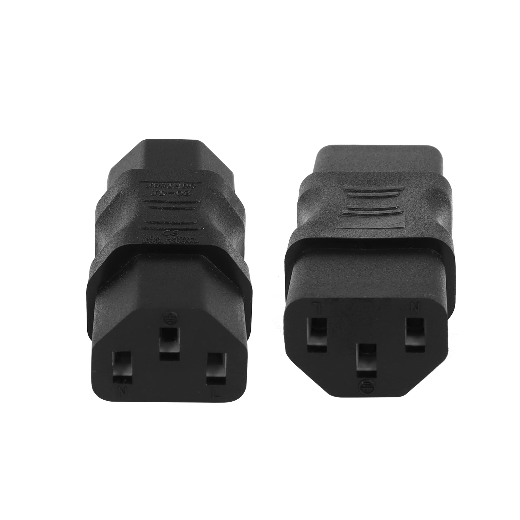 Adattatore IEC C14 A C13 Angolo 90° - Prolunga Alimentazione Per PC, Server, Elettrodomestici - Foto 7