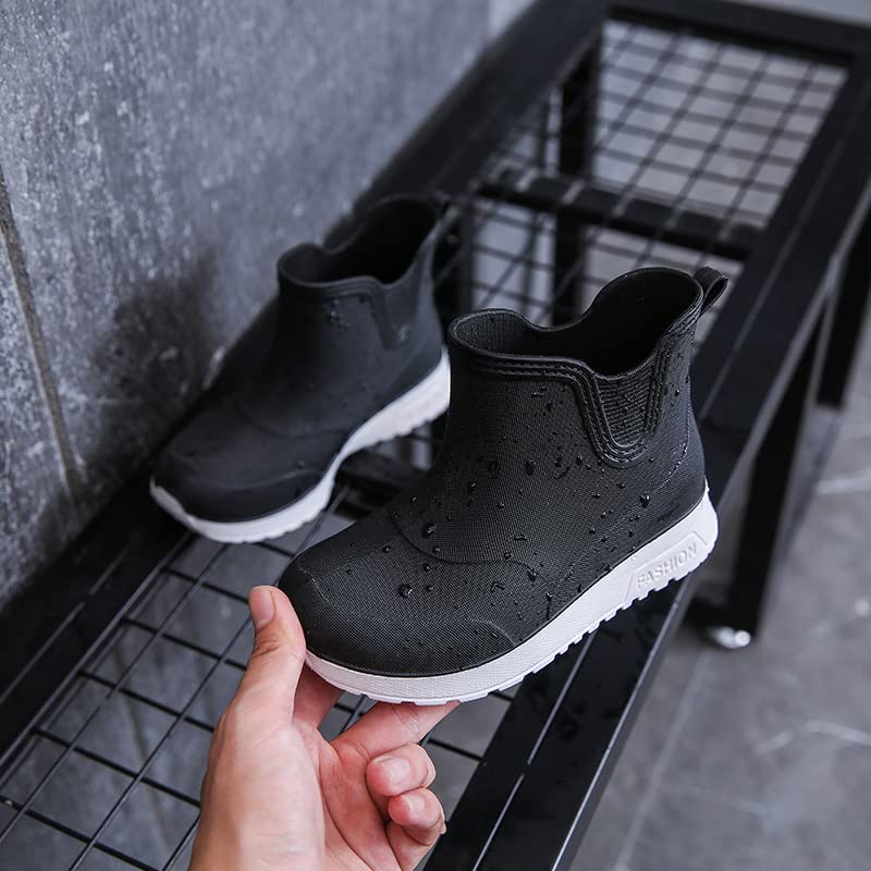 Kids' Japanese Style Waterproof Rain Boots，children's rain footwear - Anti-Slip, Thick Sole3