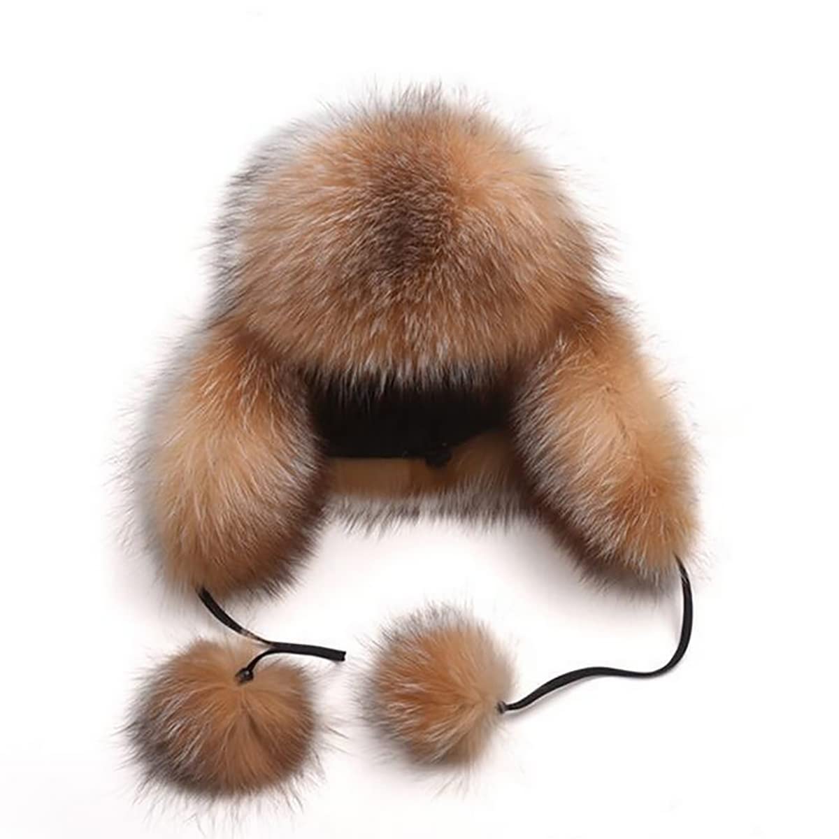Cappello da Cacciatore in Pelliccia Sintetica con Paraorecchie, Berretto da Neve Caldo Invernale Impermeabile Cappello Ushanka Russo da Donna