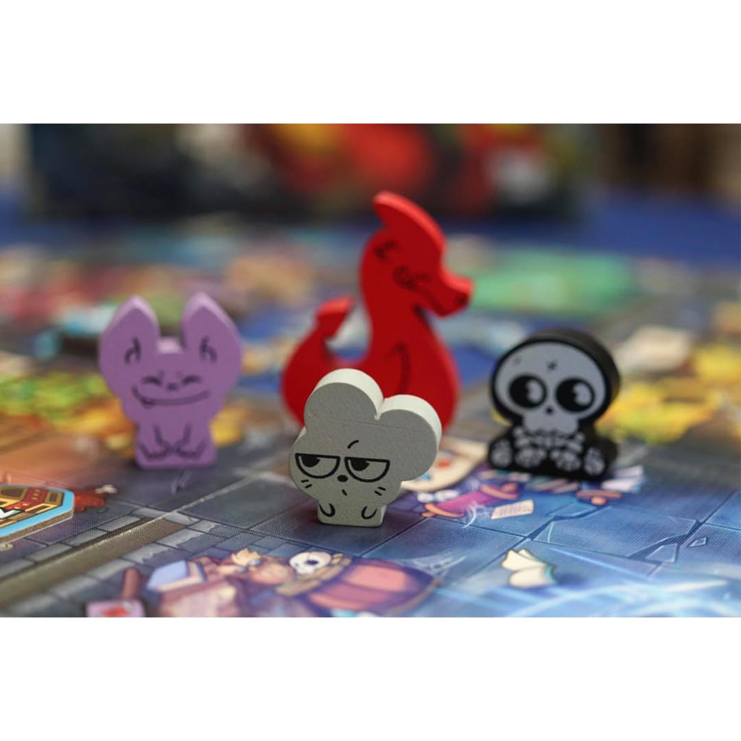 Keep The Heroes out! - Juego de Mesa Cooperativo Asimetrico en Ingles de Defensa de Mazmorras