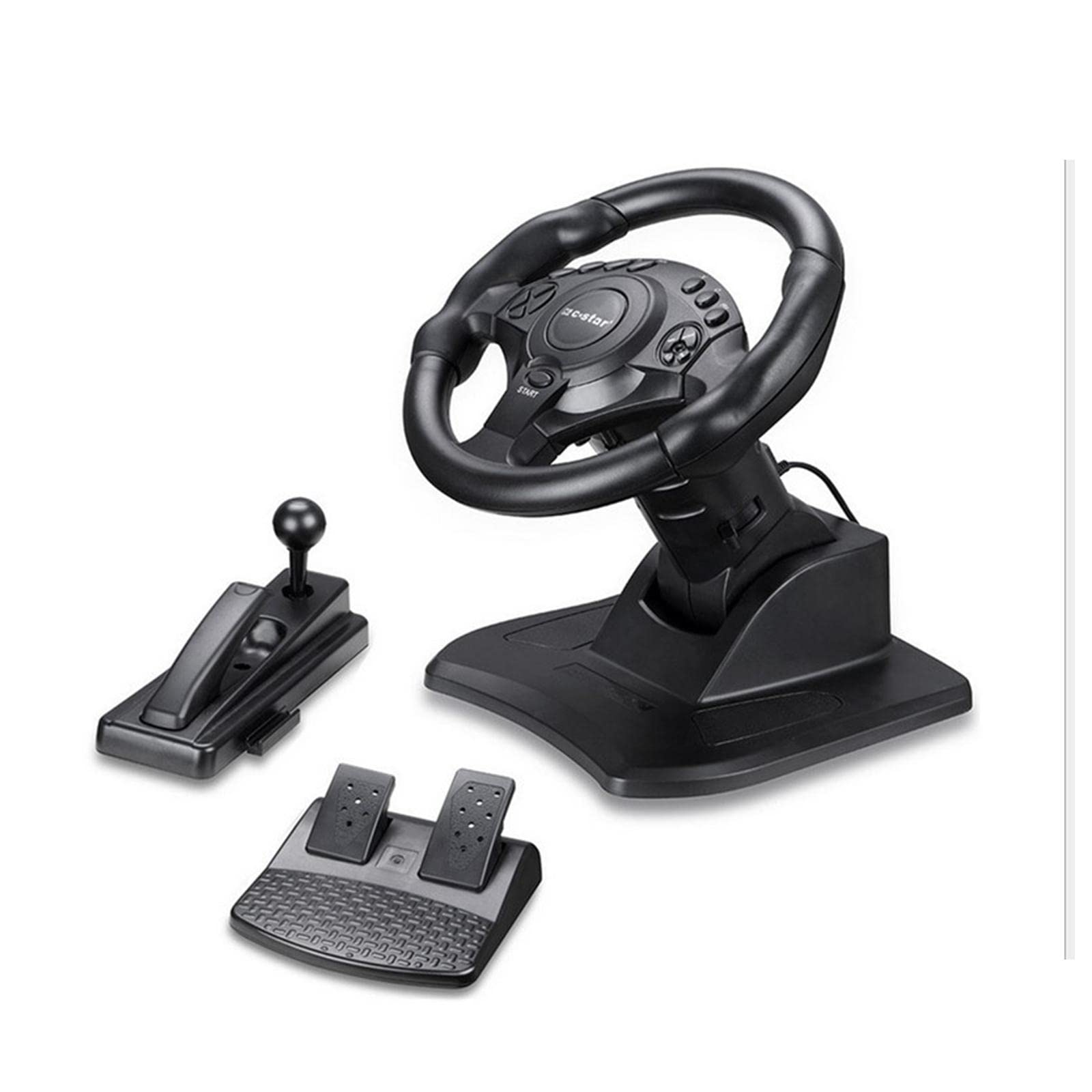 See full amazon price history chart for ELeXAR Racing Steering Wheel with Pedals/Paddles Shifter and Vibration for PS4/ PS3/ XBOX One/XBOX 360/Switch/Android/PC Racing Steering Wheel (Black)-1pcs ELeXAR Racing Steering Wheel with Pedals/Paddles Shifter and Vibration for PS4/ PS3/ XBOX One/XBOX 360/Switch/Android/PC Racing Steering Wheel (Black)-1pcs (B0BYSWF7MX) Amazon Price History, Amazon Price Tracker