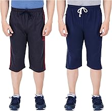 GUIDE Men's Regular Fit Three Fourth Capri