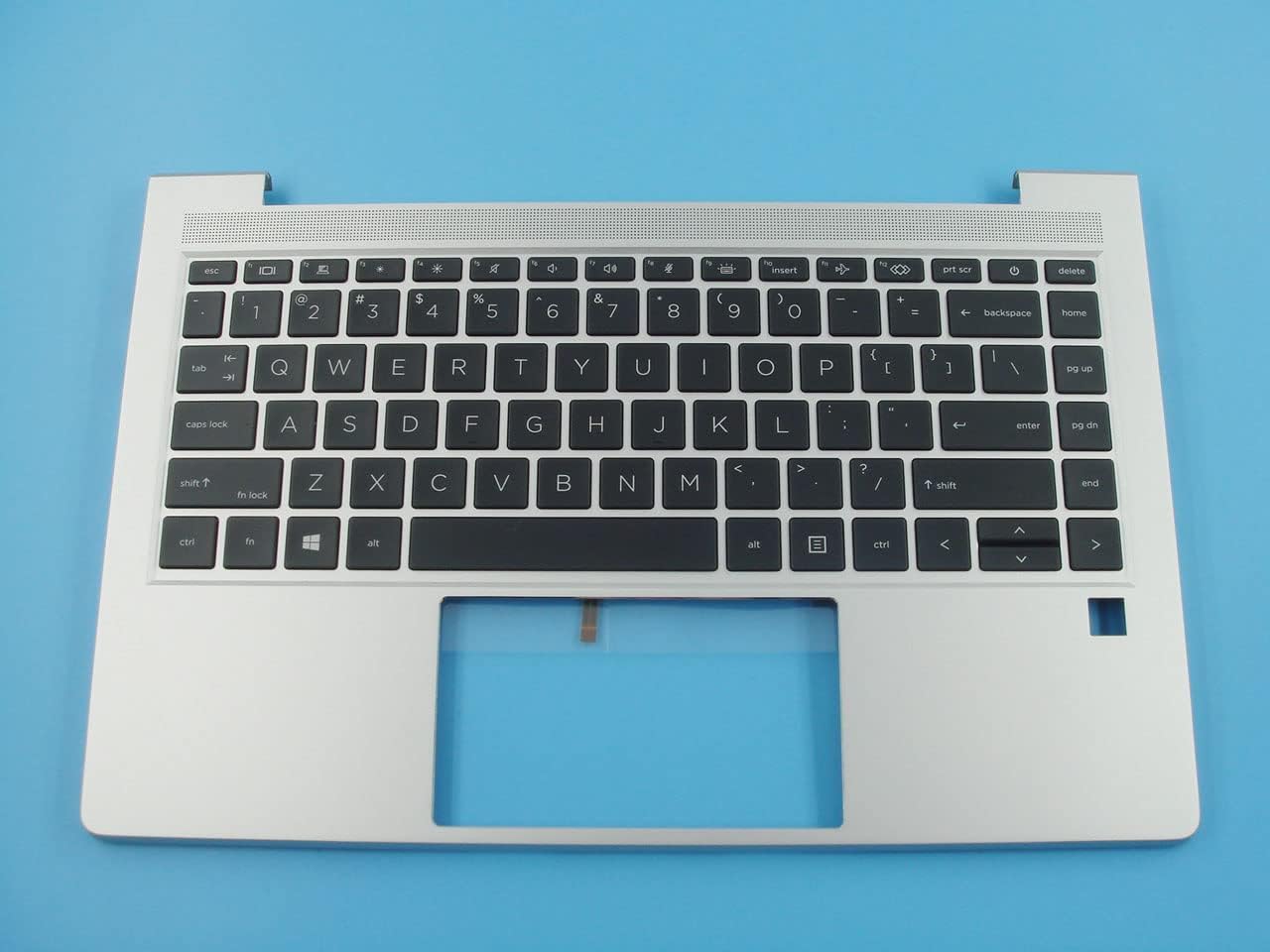 New/Orig Parts for HP ZHAN 66 Pro 14 G4 14.0" Palmrest Keyboard Bezel with US-English Backlit Keyboard M75047-001 Silver