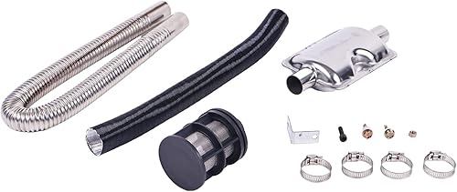 Vista 12 de ZTUOAUMA Filtro de entrada de aire de 0.984 in compatible con Webasto Dometic Eberspacher Diesel Calentador de estacionamiento Reemplazar