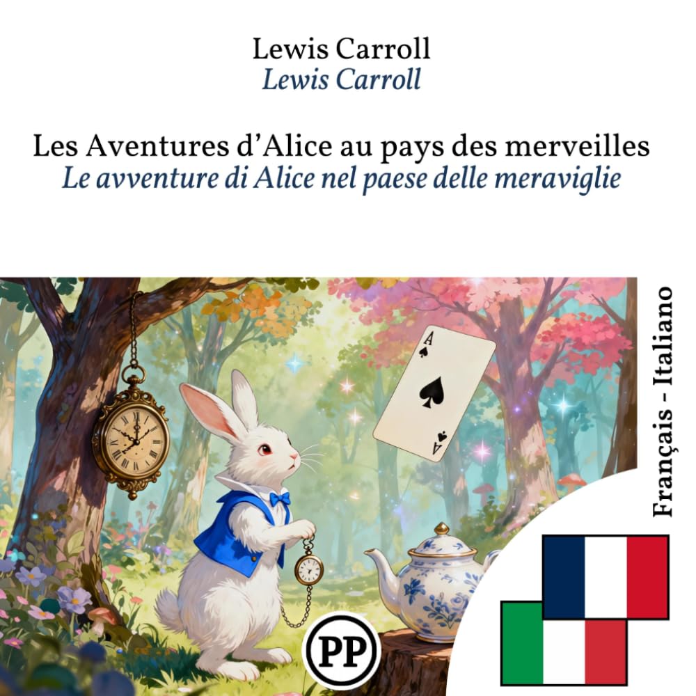 Le avventure di Alice nel paese delle meraviglie: libro bilingüe francés-italiano (per imparare il francese)