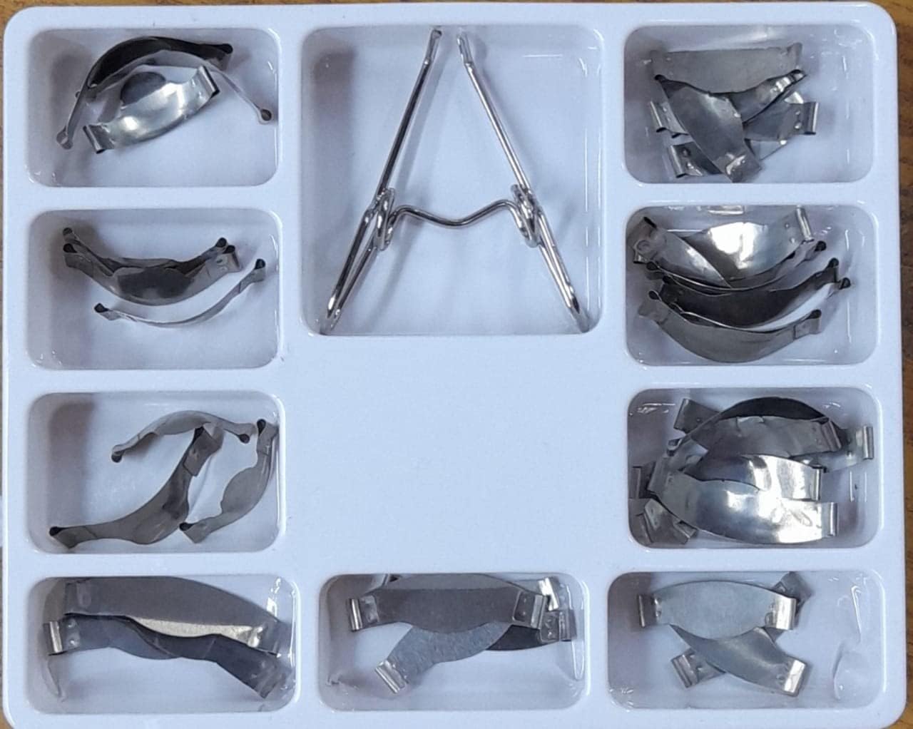 Box Dental Saddle Contoured Metal Matrices Matrix S M L With Springclip (B0CK84H9Y3) Amazon Price History, Amazon Price Tracker
