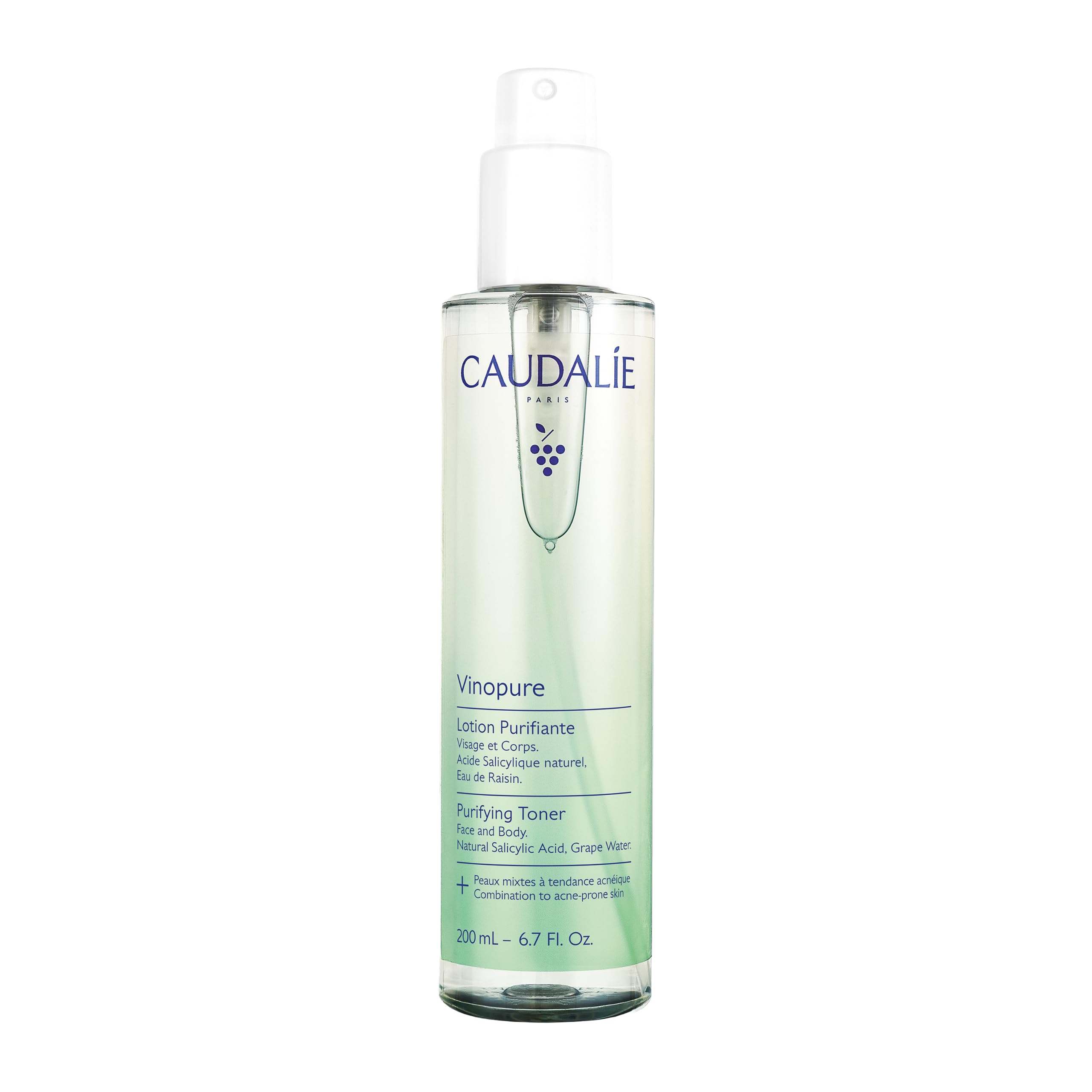 Caudalie Vinopure Lotion Purifiante Acide Salicylique, 400ml