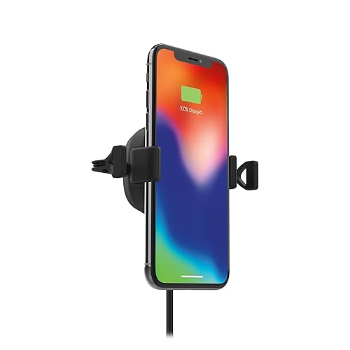 Mophie Charge Stream Qi Vent Mount — Wireless Charging for Apple u0026#038; Samsung