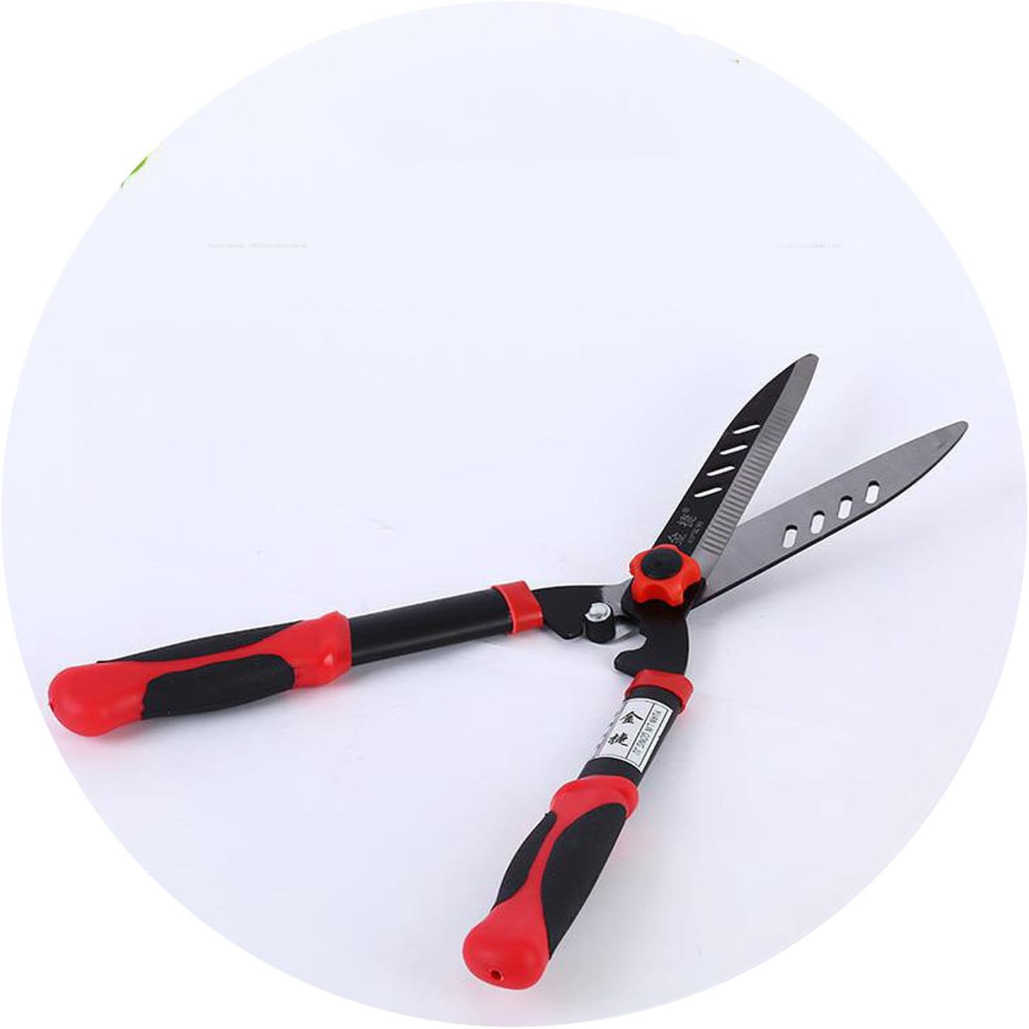 ShinyFashionDream Plastic Coated Handle Lawn Shears