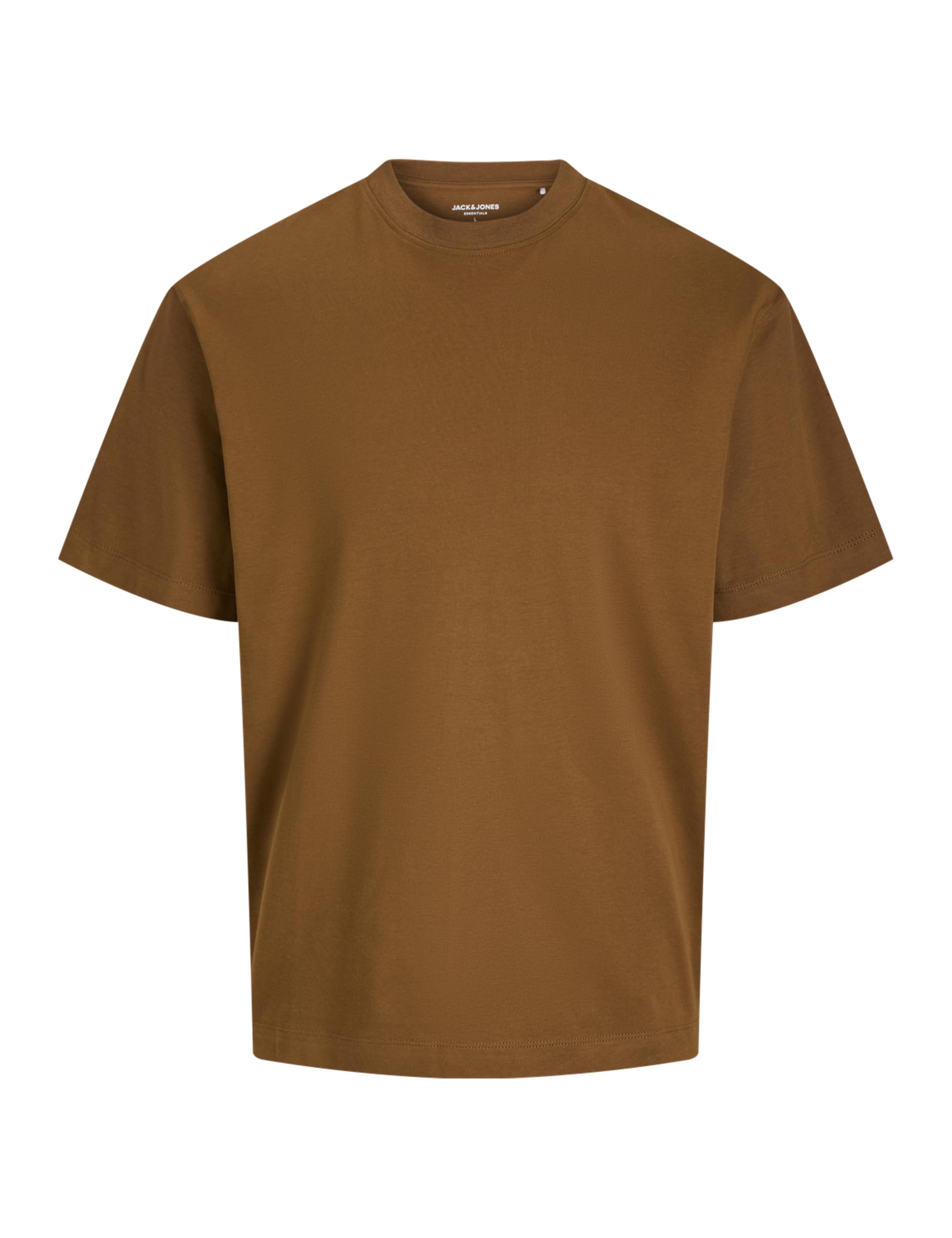JACK & JONES Male T-Shirt Plain T-Shirt, Monks Robe, M