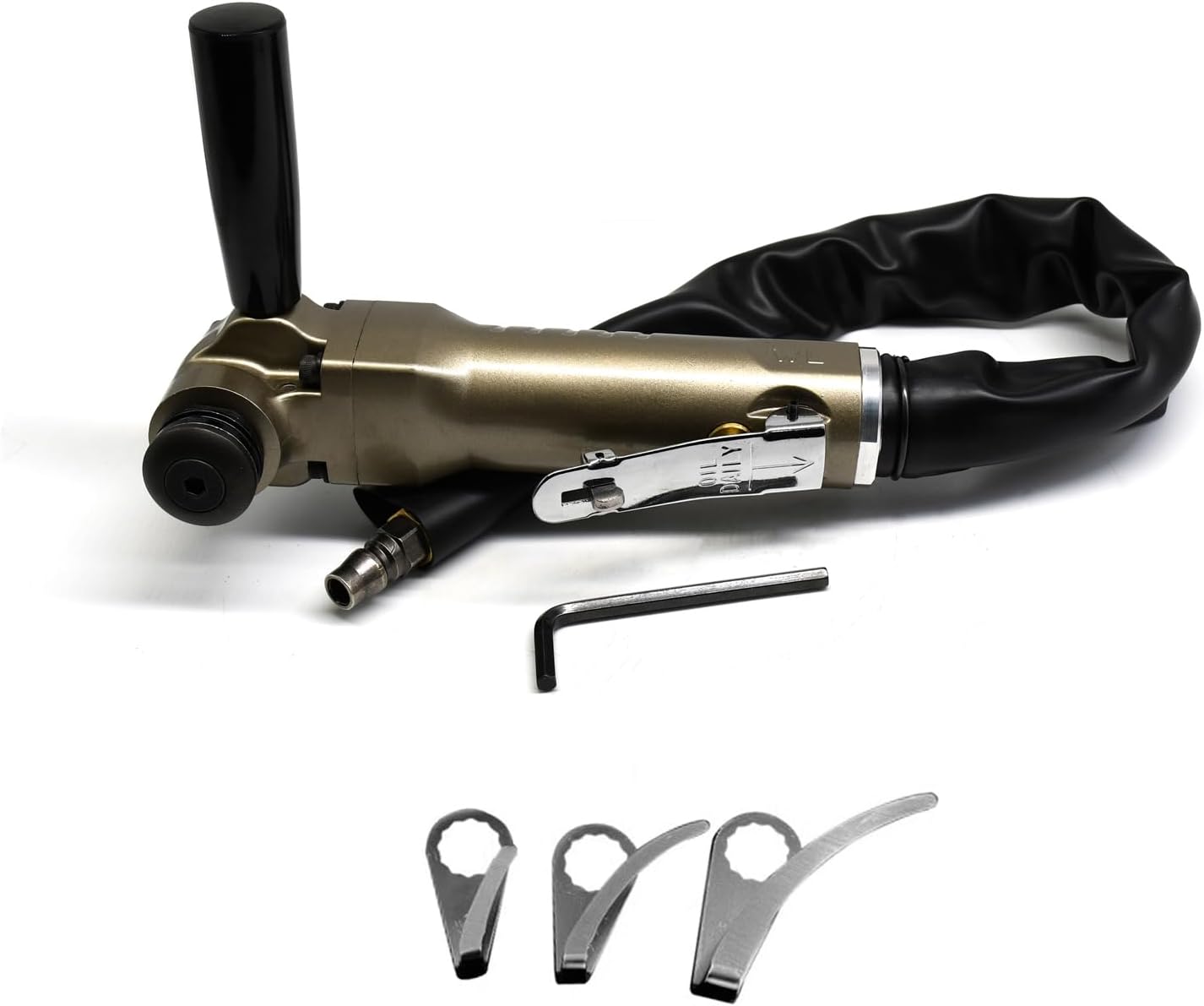 Pneumatic Windshield Remover Sealant Cutter Blade for Car Windshield Windscreen Removal Tool with 3 Free Cutting Blades