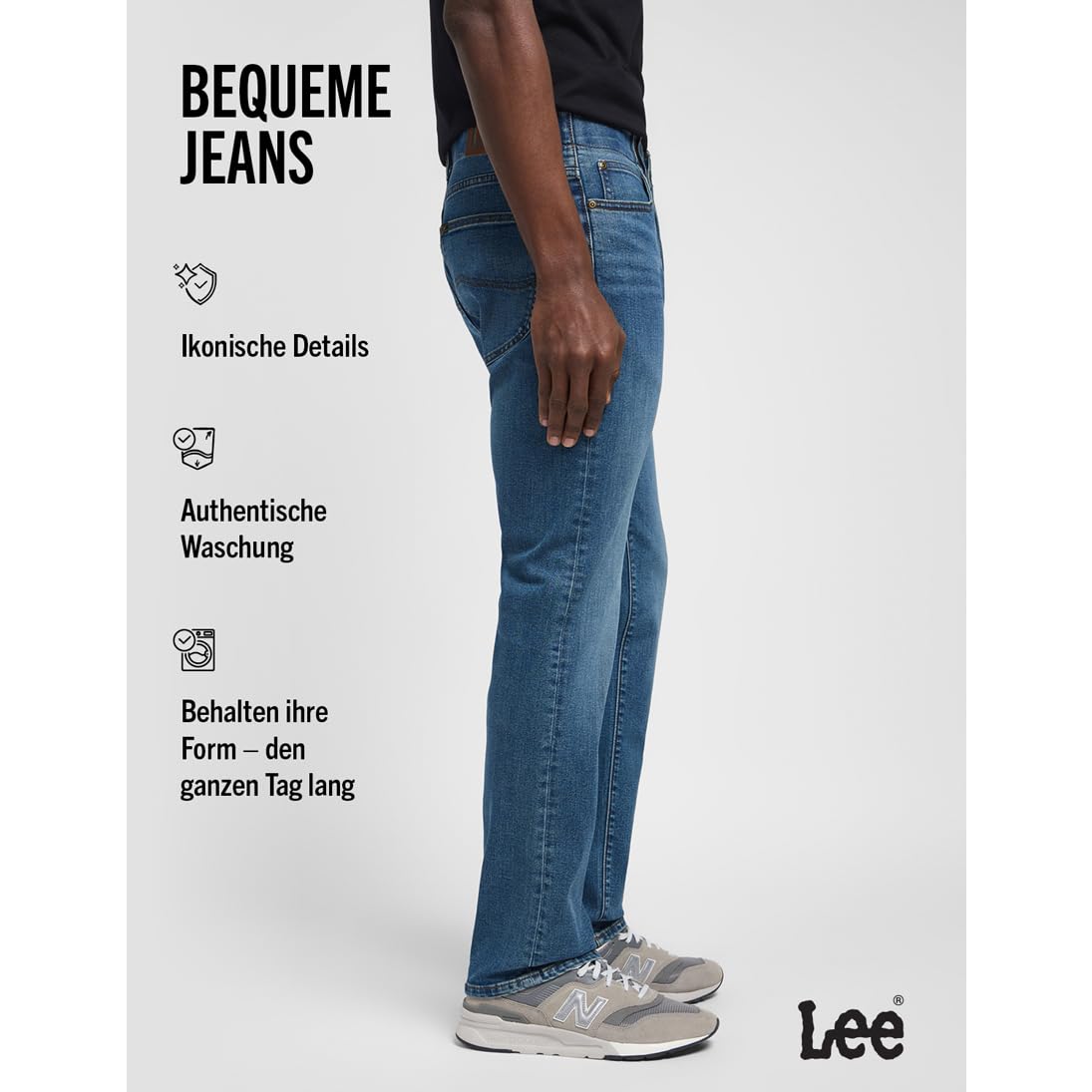Lee - Jeans Herren - Slim Fit - Extreme Motion - Marset – Bild 4