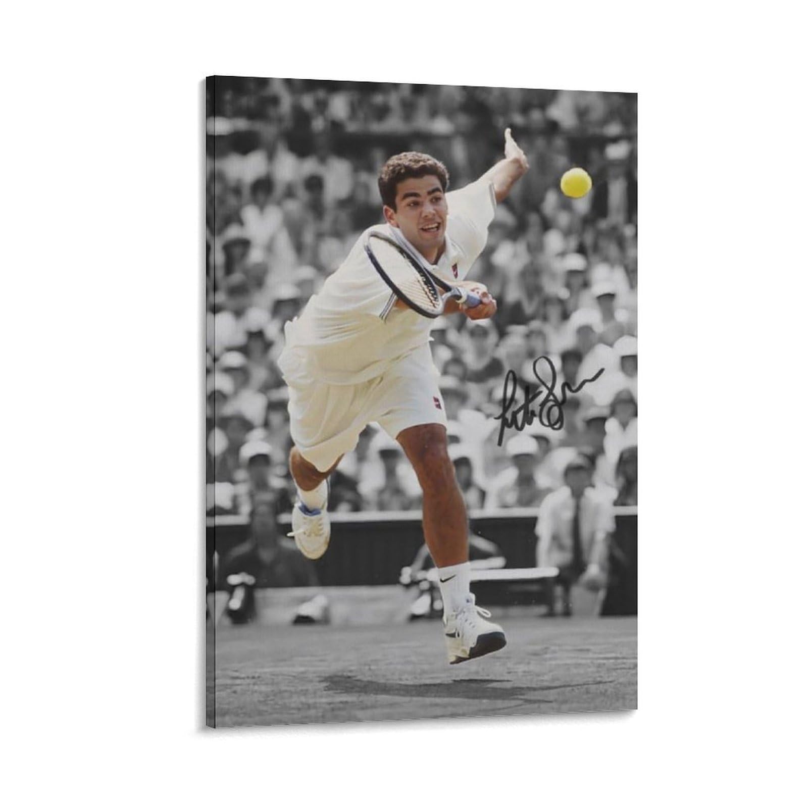 ASUIU Pete Sampras Canvas Poster Wall Art Picture Painting Poster Canvas Print Posters Artworks Room Decor 16x24inch(40x60cm)