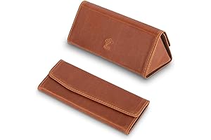 Premium Soft Leather Sunglasses Case for Women