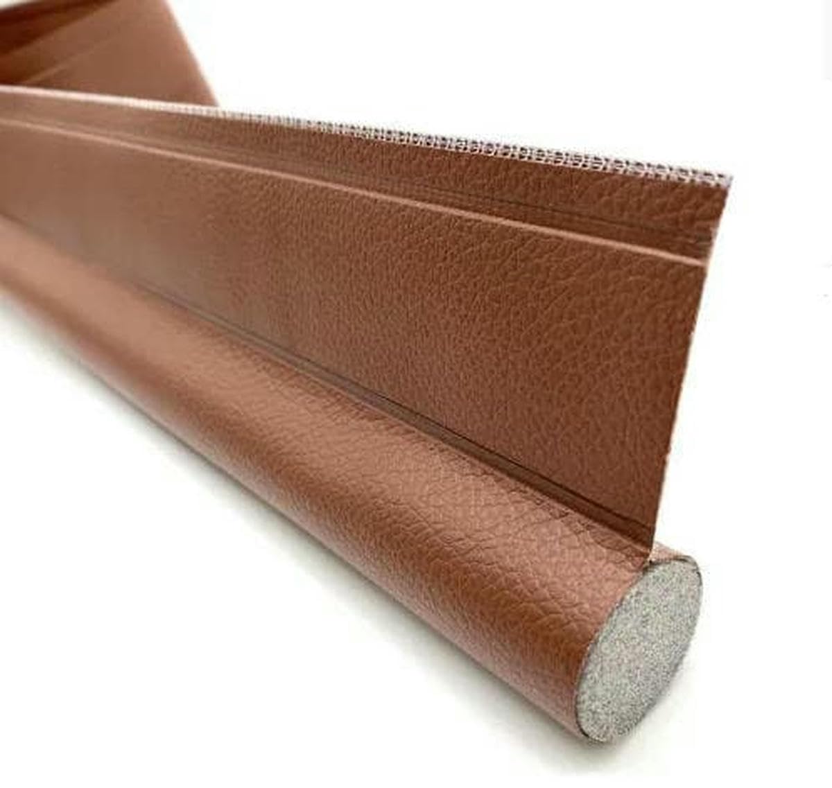 Adjustable Door Bottom Seal Strip Weatherstrip Under Door Draft Stoppers Anti-Cold Windproof Gaps Blocker House Acoustic Foam-Brown-I-96cm