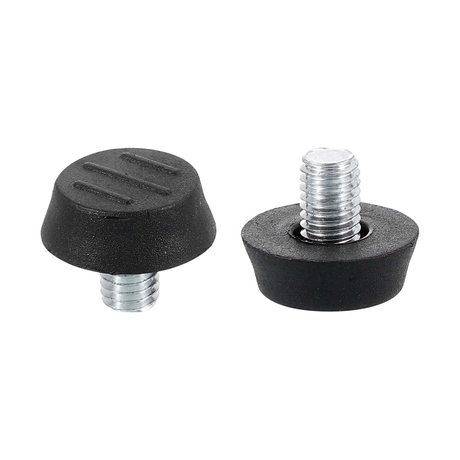 DTGN M8x10x22mm(DxLxOD) Screw on Furniture Glide Leveling Feet, 20Pack, Good for Furniture