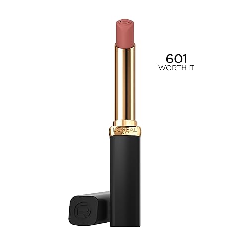 Vista 92 de L'Oréal Paris Colour Riche - Lápiz labial mate de volumen intenso, maquillaje labial con ácido hialurónico para hasta 16 horas de uso, rosa