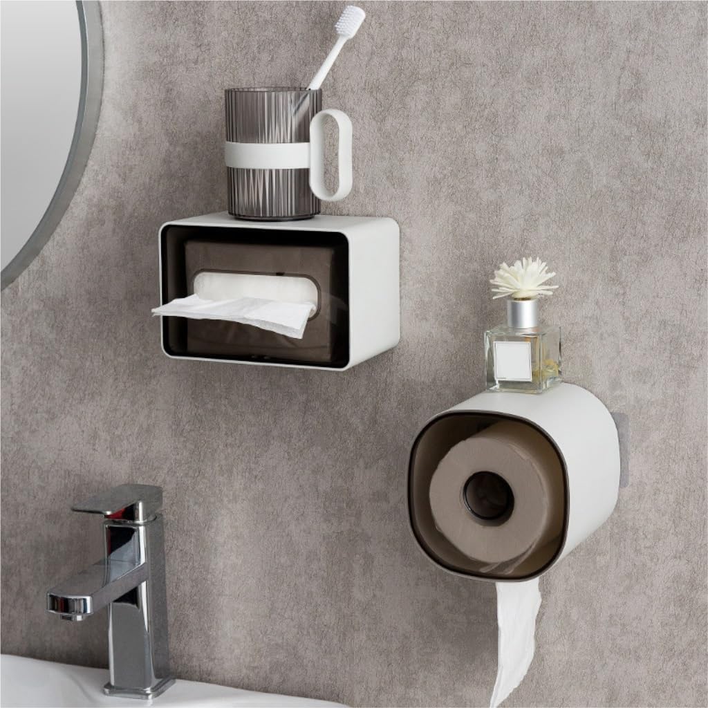 BSGP Porte-rouleau de papier toilette rétro amusant en forme d