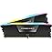 CORSAIR Vengeance RGB DDR5 RAM 32GB (2x16GB) 6000MHz CL36 Intel XMP iCUE Compatible Computer Memory - Black (CMH32GX5M2E6000C