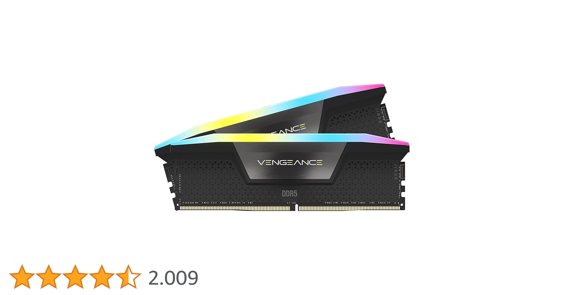 メモリー Corsair Vengeance DDR5 32GB 6000MHz Memória DDR5 Corsair Vengeance RGB, 32GB (2x16GB), 6000MHz