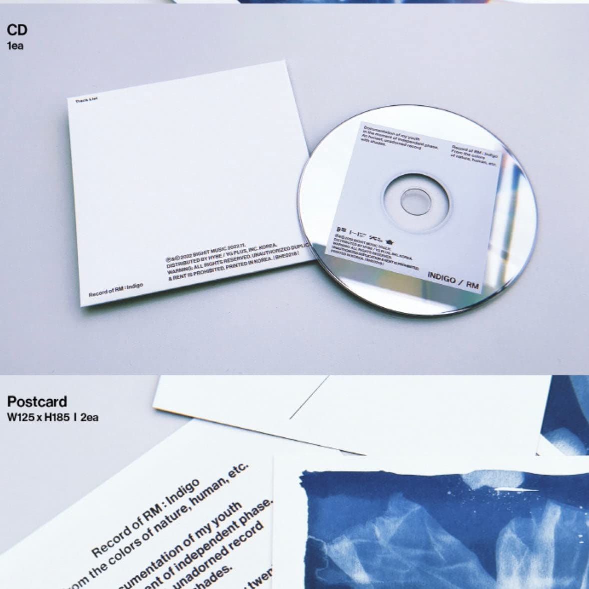 BTS OFFICIAL] RM - INDIGO (BOOK EDITION) | Original BTS Album