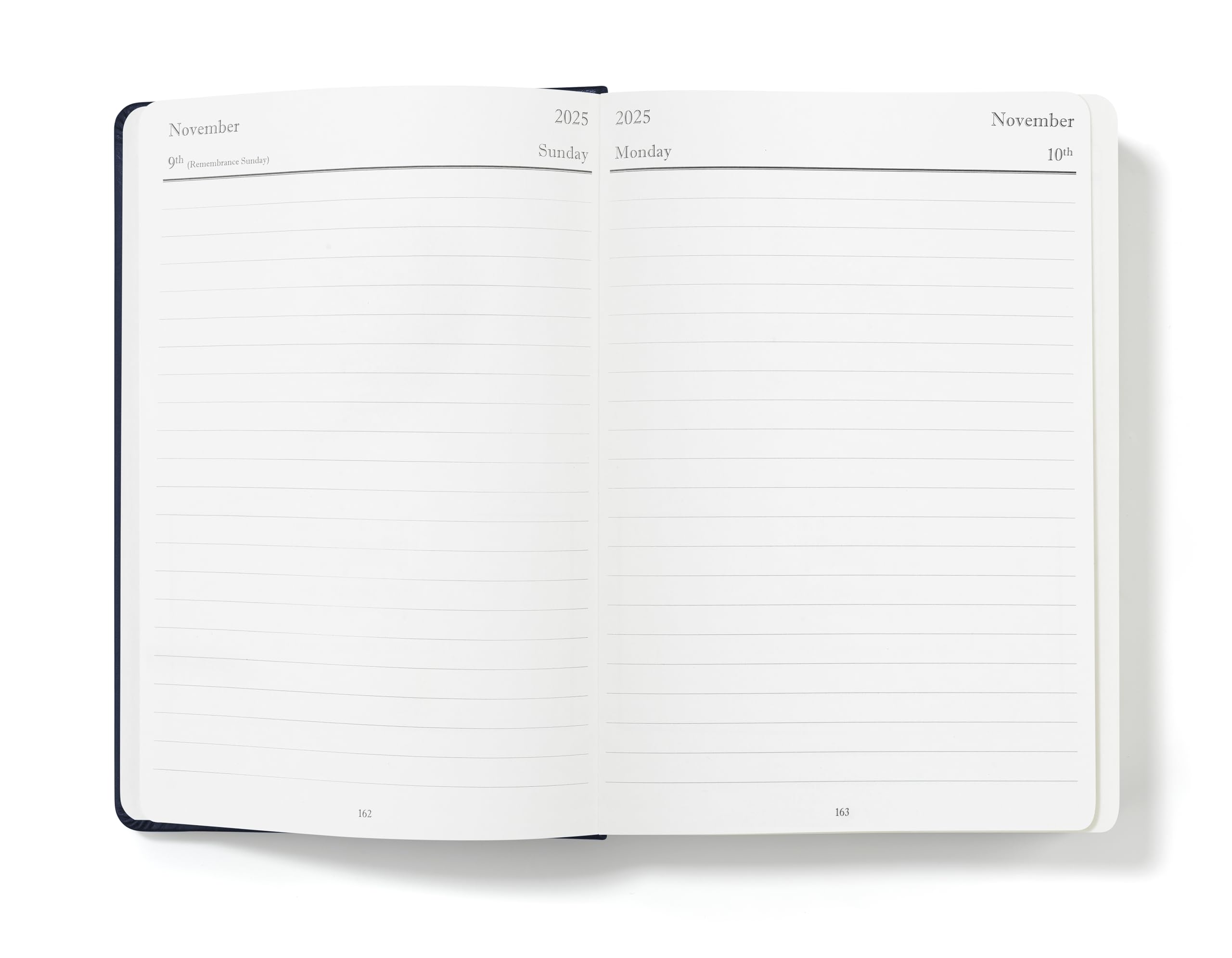 Wykeham's Mid-Year Executive Journal - 2026-27 Day Per Page Diary and Planner - Personalisation Available (Royal Blue, A5) - Image 4