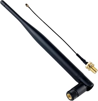 915MHz Lora Antenna 5DBi Gain SMA Male Omni-Directional Antenna with U.FL to SMA Connector for Meshtastic Devices LoRa Board 1pcs