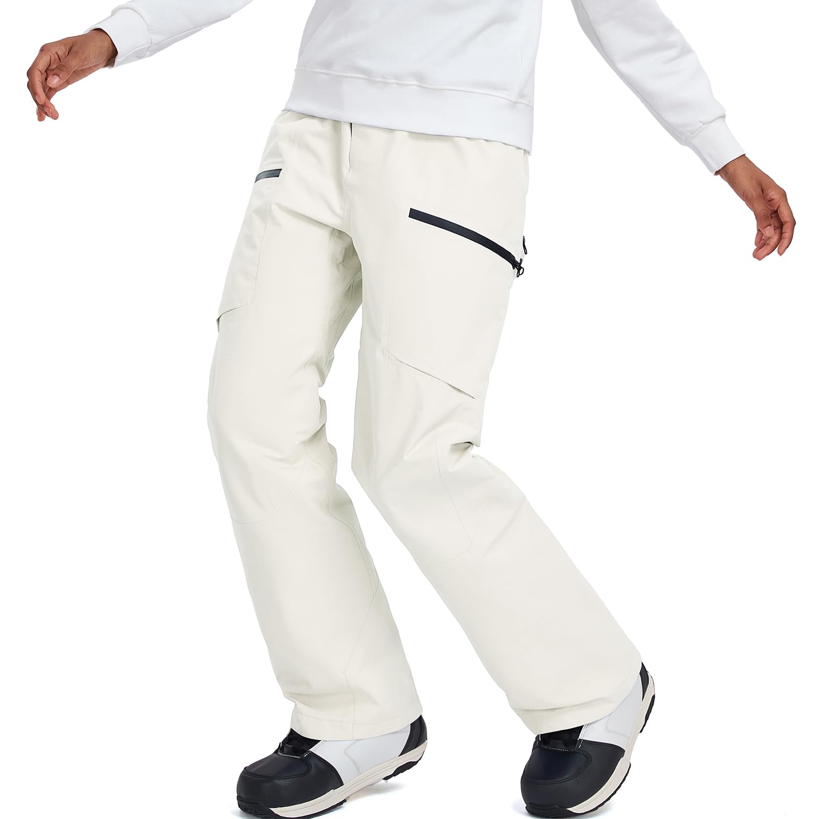 Pantalones de esquí para mujer, impermeables, resistentes al viento, transpirables, para exteriores, para invierno, cálidos, para esquí de fondo
