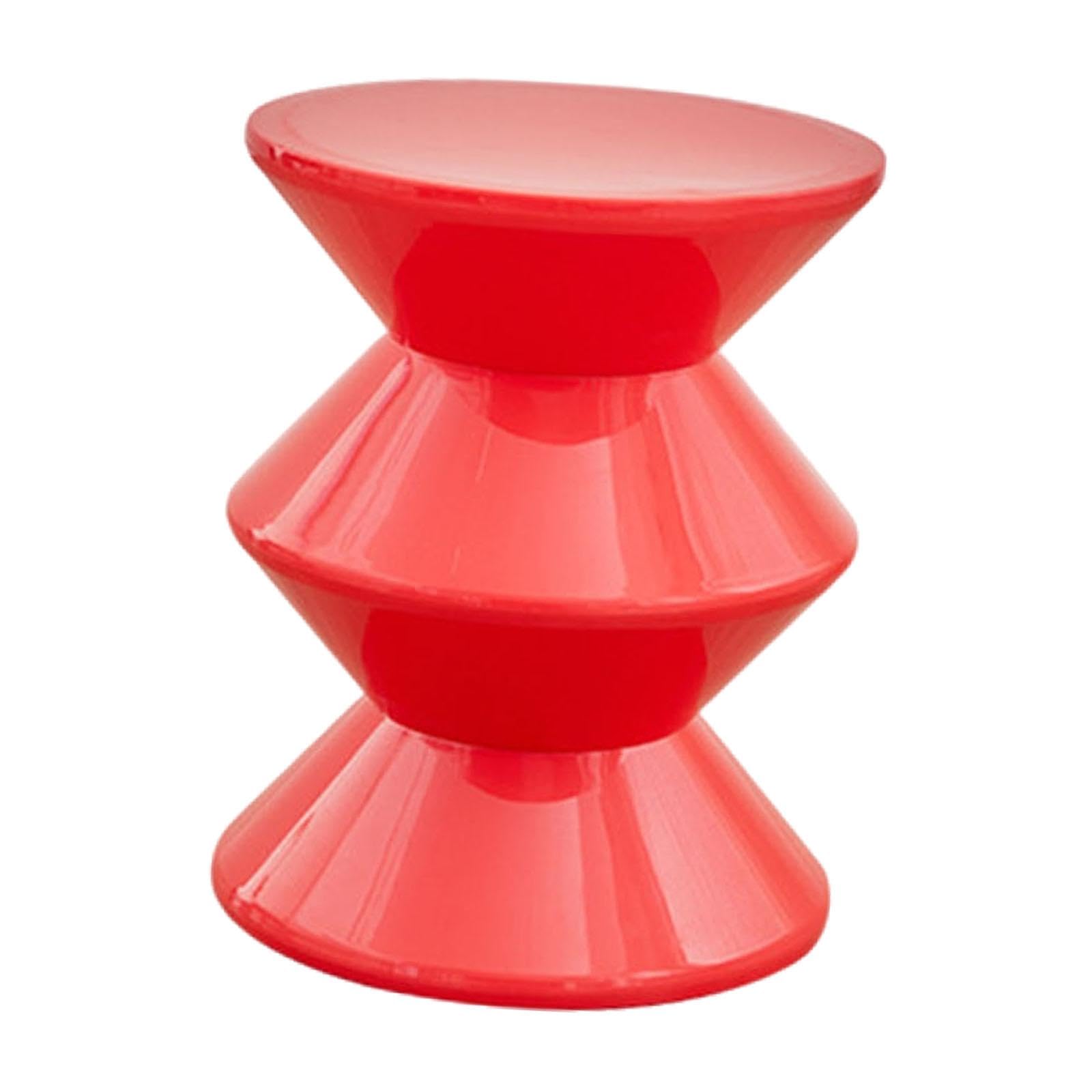 Sofa Stool Modern Versatile Shoe Changing Seat for Living Room Doorway Decor 3 Tier Red-picture-28