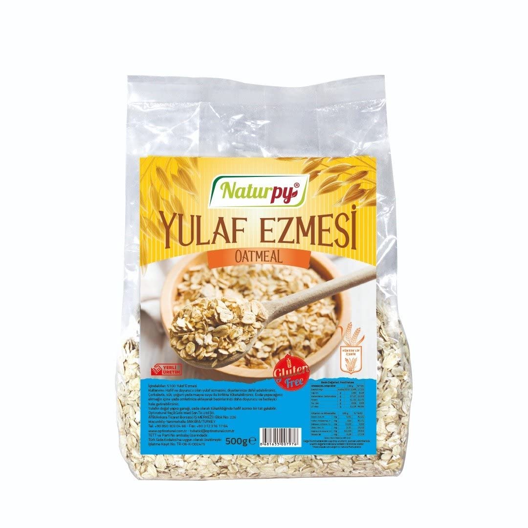 Naturpy Glutensiz Yulaf Ezmesi 500 Gr