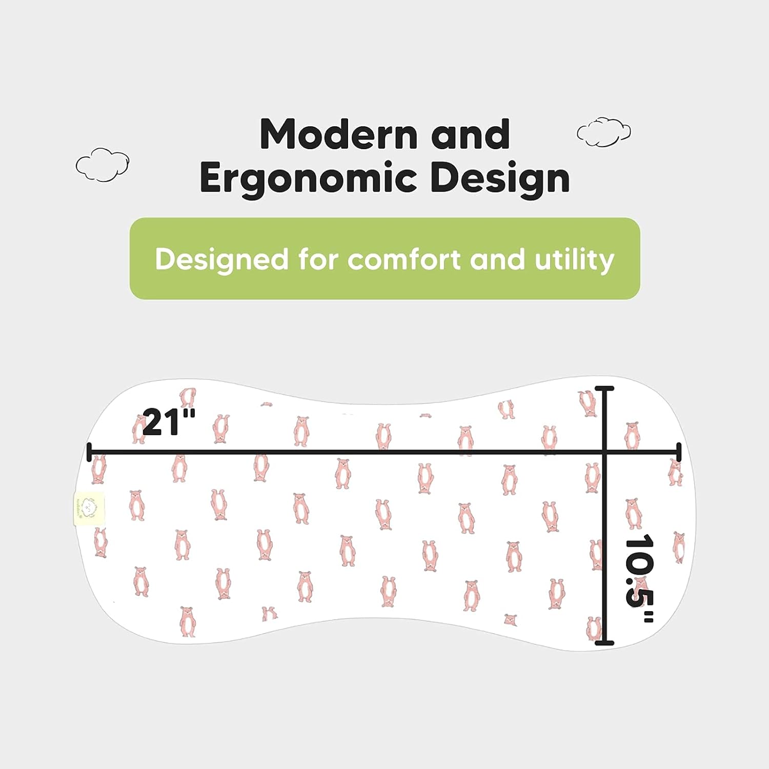 KeaBabies 5-Pack Muslin Baby Burp Cloths and Baby Diaper Caddy Organizer - Baby Essential for Newborn, Boy, Girl - Perfect Nursery Gift