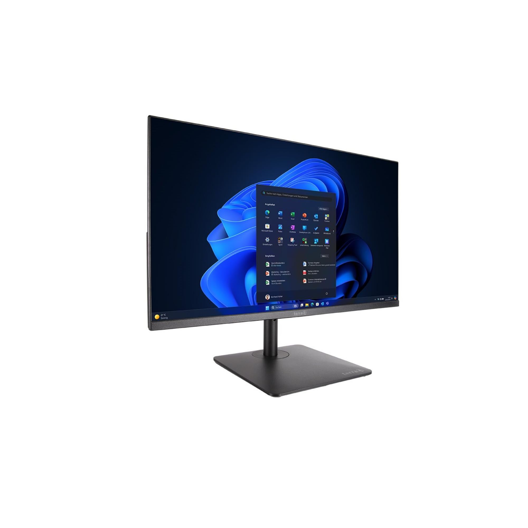 Terra All-in-One-PC 2401HA V2 GREENLINE – Intel Core 5 120U – 16GB RAM – 500GB SSD – 23,8" Full HD – HDMI – USB-C – USB 3.2 Gen2 – Intel UHD