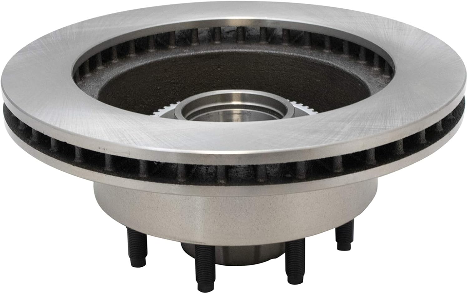 TRQ Front Disc Brake Rotor Pair Set for 1995-2007 Ford E250 Van / 1995-2005 Ford E350 Van / 1999-2007 Ford E350 Van Super Duty