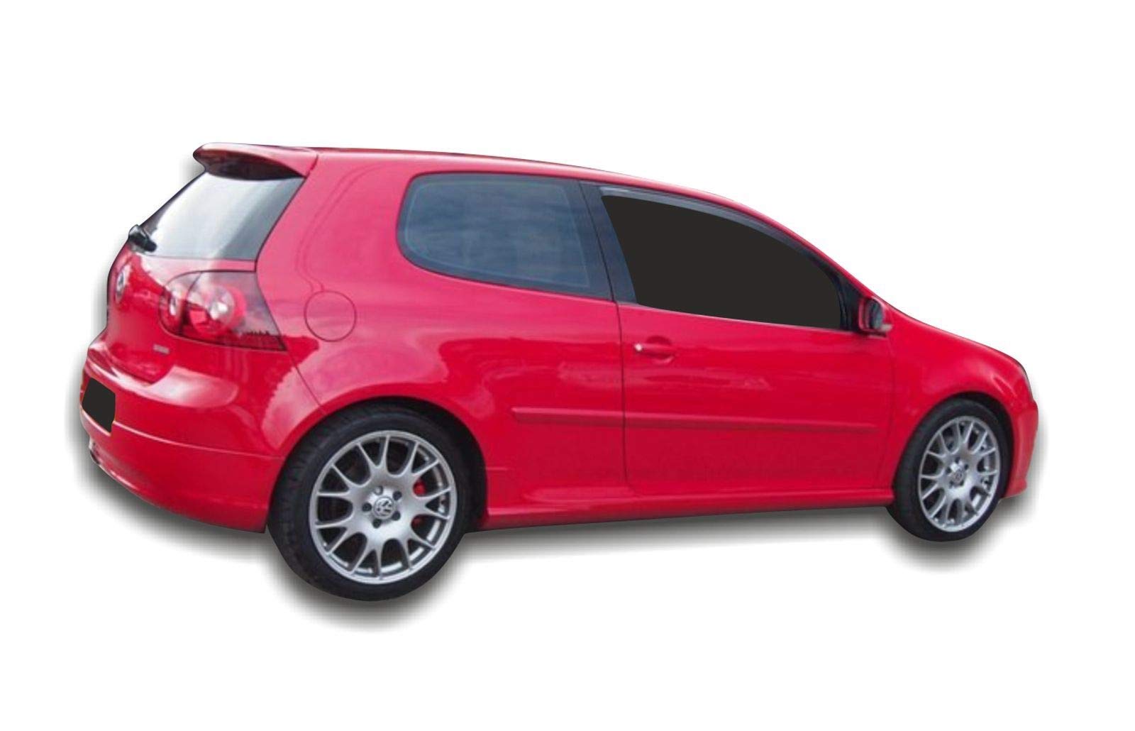 J&J AUTOMOTIVE Deflettori d'Aria per Volkswagen Golf 5 3-Porte 2003-2009, Set da 2 Pezzi, Nero Fumé Oscurato Heko