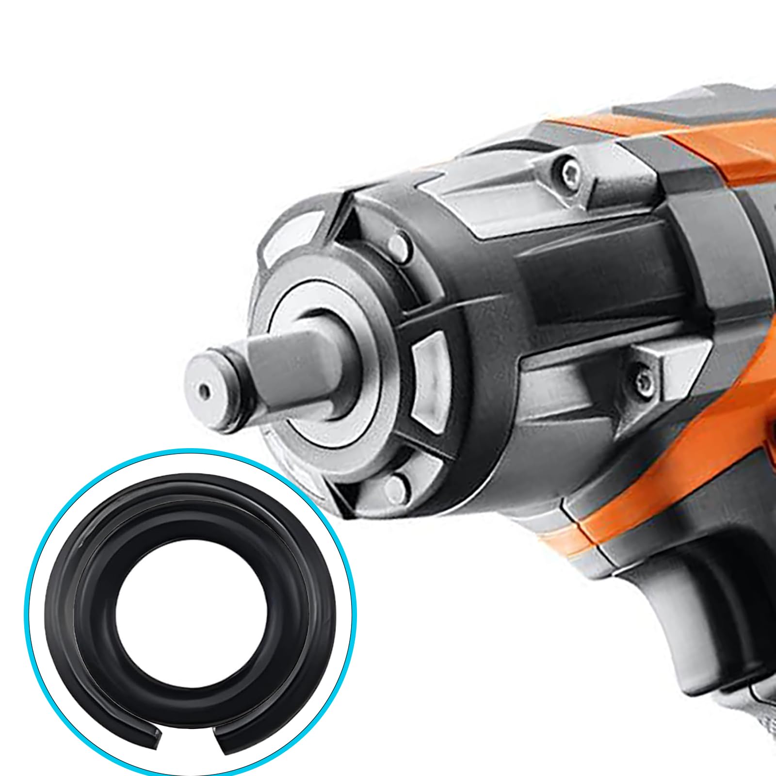 10+10 Sets  3/8inch & 1/2inch Impact Wrench Retainer Rings With O-Ring Kit Includes Ring Anvil Install Tool 87443124
