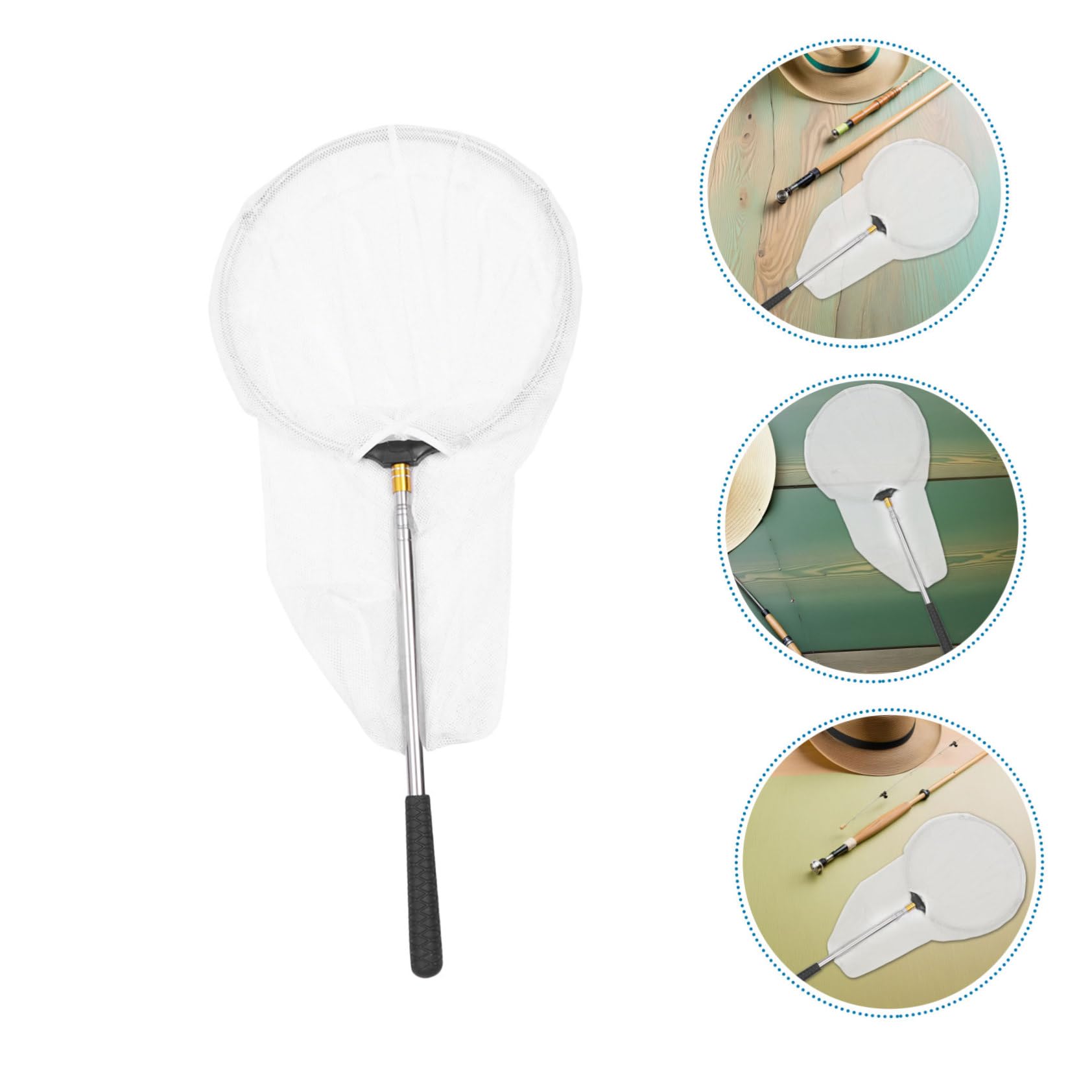 Kisangel 2piezas Plegable para Insectos Telescópica De Juguete Redes para Atrapar Insectos y Pescar Exteriores Herramienta para Proyectos Científicos