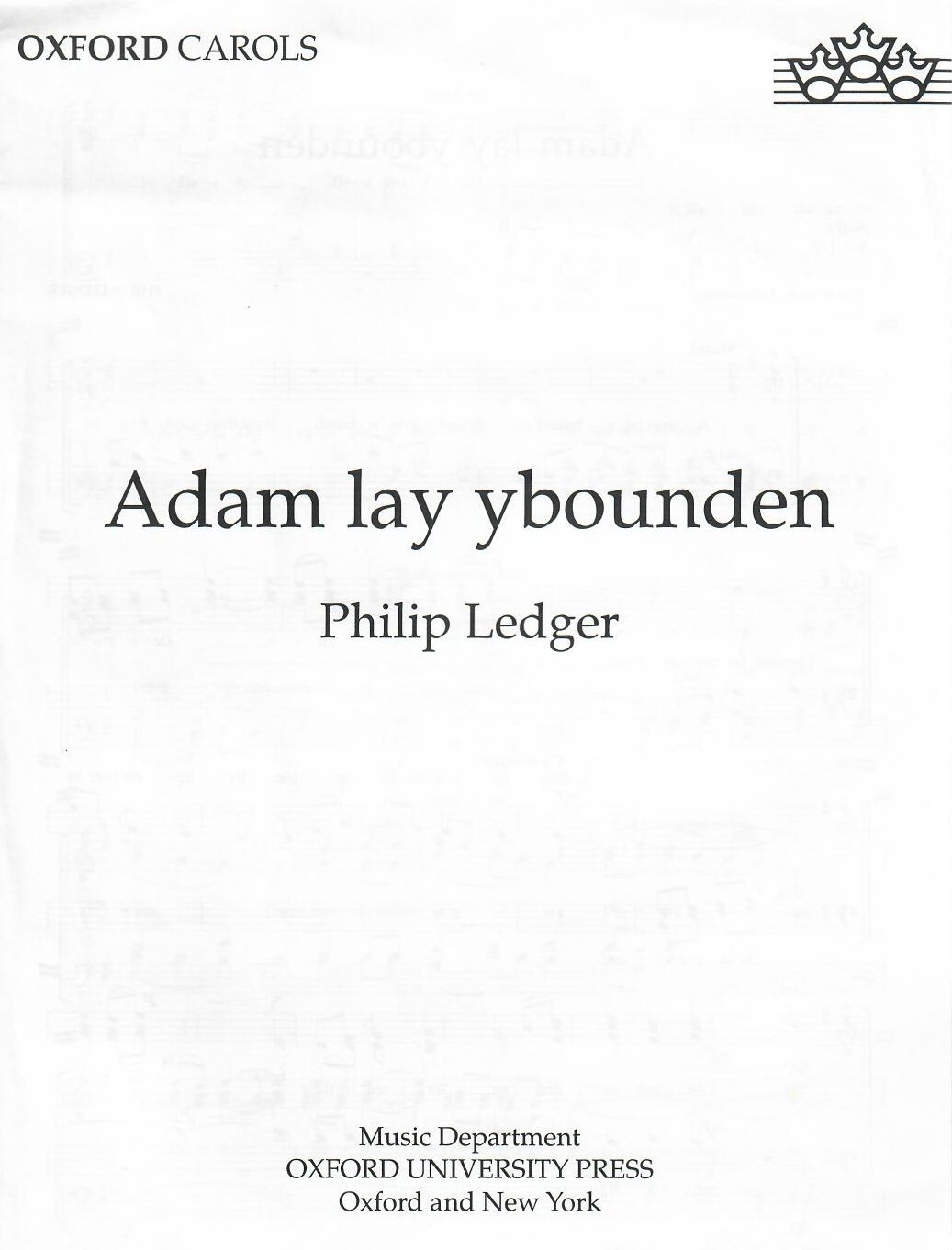 Adam lay ybounden