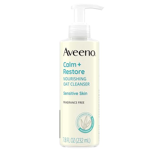 Aveeno Calm and Restore Oat Facial Cleanser
