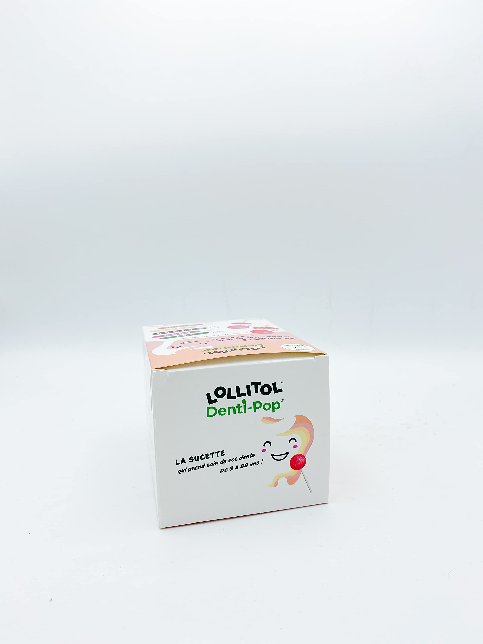 Sucettes Sans Sucre - Lollitol - Box Fruits Rouges, Saveur Fraise & Framboise - La Confiserie qui Allie Gourmandise et Bien-Être - Bonbons Sans Sucre, Vegan et sans Aspartame - Pack de 10