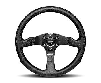 Amazon.com: MOMO Motorsport Competition Steering Wheel Black