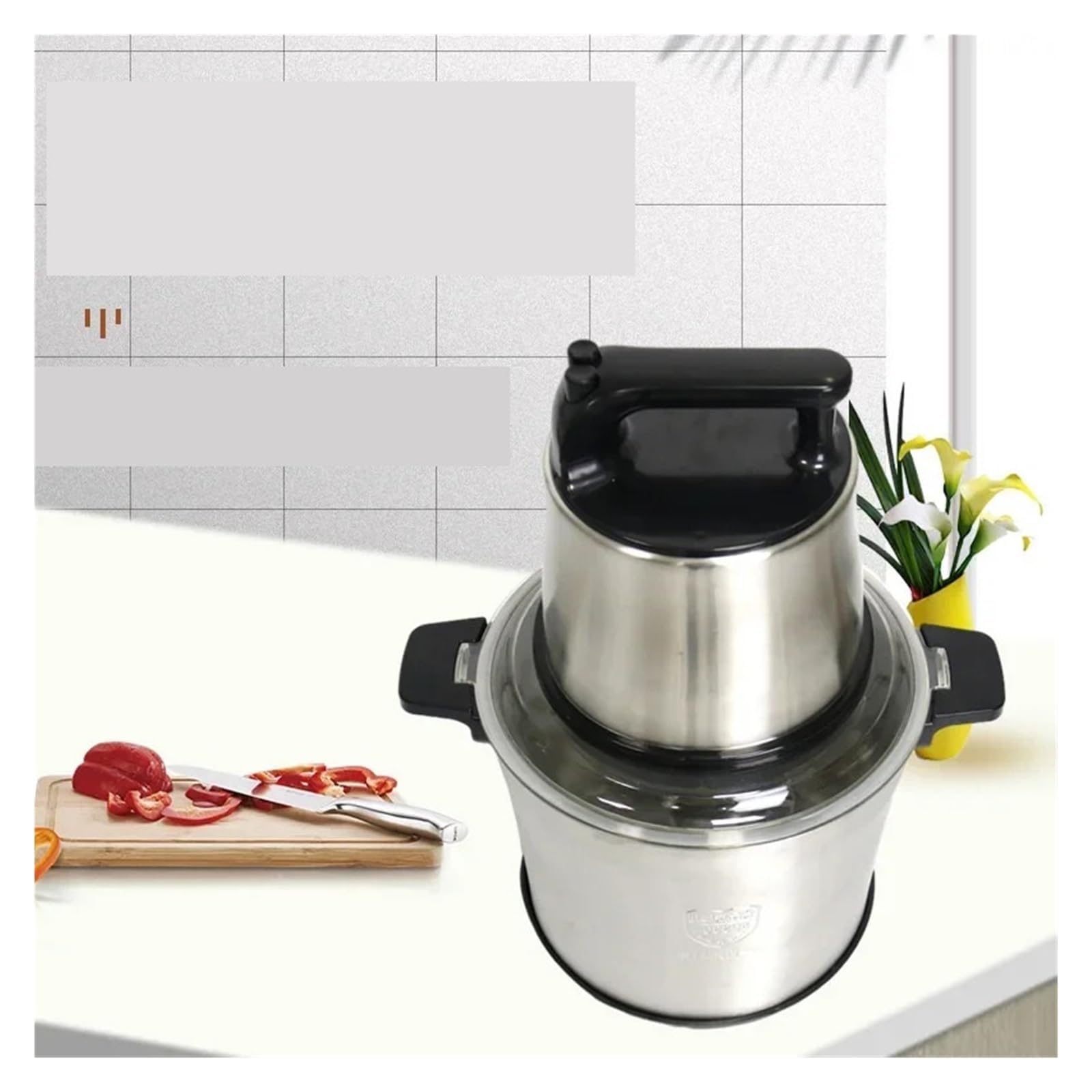 Maszynka do mielenia mięsa, blender, 10 l, stal nierdzewna, 1100 W, mikser, robot kuchenny do użytku profesjonalnego – wytrzymały sprzęt kuchenny