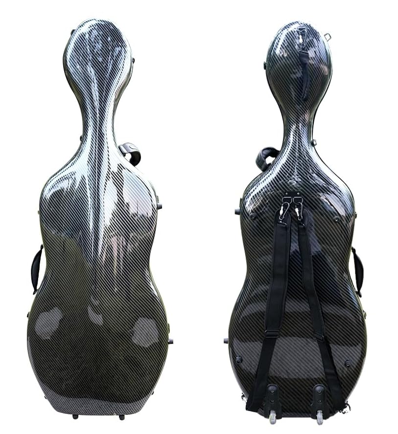 Amazon | YoungMonic カーボンファイバーチェロケース 4/4 フル