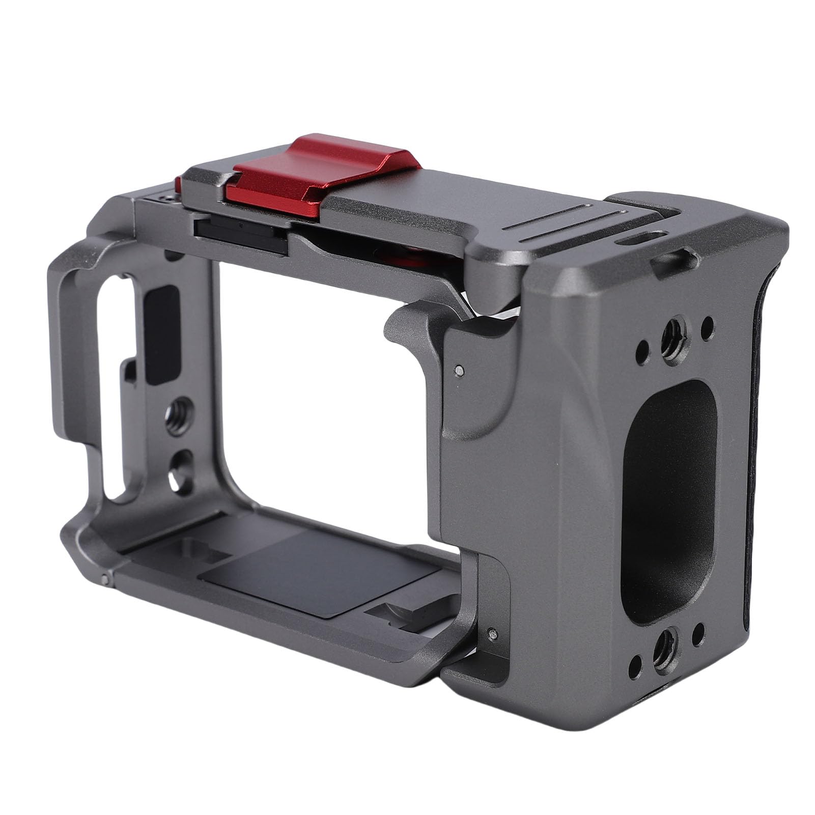 Kit Street Grip con Gabbia per Fotocamera in Lega di Alluminio, Protezione Antiurto, Impugnatura in Silicone, Design Modulare per Varie Esigenze di Ripresa