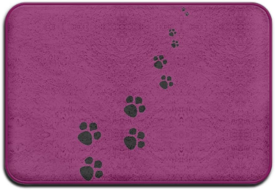 FACAIM Door Mat Paws Footprints Clean Machine High